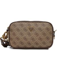 Guess - Milano Monogram-Pattern Logo Messenger Bag - Lyst