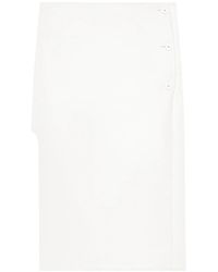 Courreges - Oblique Heritage Midi-Rok - Lyst