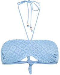 Twinset - Openwork Bikini Top - Lyst