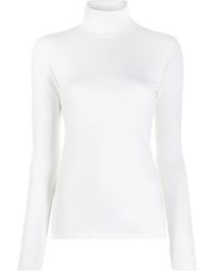 Majestic Filatures - Top de punto con cuello alto - Lyst