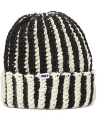 Obey - Scout Chunky-Knit Beanie Hat - Lyst