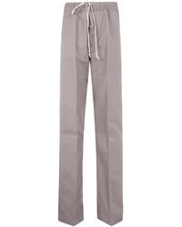 Rick Owens - Drawstring Pocket Trousers - Lyst