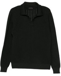 Dell'Oglio - Polo-Collar Sweater - Lyst