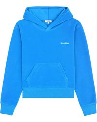 Sporty & Rich - Embroidered-logo Fleece Hoodie - Lyst