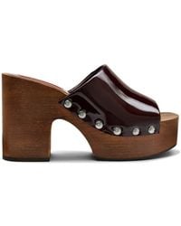 Simon Miller - Sol Wood Sandalen Mit Absatz - Lyst