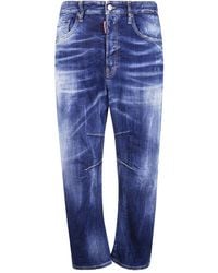 DSquared² - Jeans Met Vervaagd Effect En Vijf Zakken - Lyst