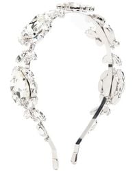 Self-Portrait - Crystal-Embellished Headband - Lyst