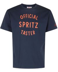 Mc2 Saint Barth - Slogan-print T-shirt - Lyst