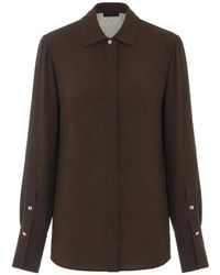 Liu Jo - Crystal-Embellished Long-Sleeve Shirt - Lyst