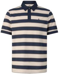 Bogner - Timo Striped Piqué Polo Shirt - Lyst