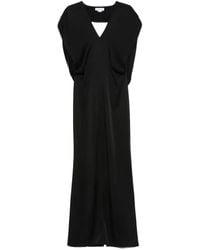 Stella McCartney - Kleid mit V-Ausschnitt - Lyst