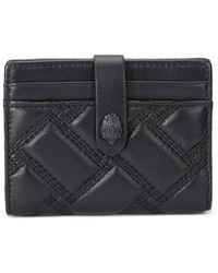 Kurt Geiger - Quilted Eagle-Plaque Card Holder - Lyst