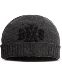 Barrie - Cashmere B-Logo Beanie Hat - Lyst