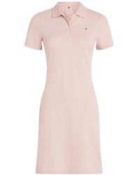 Tommy Hilfiger - 1985 Slim Pique Polo Mini Dress - Lyst