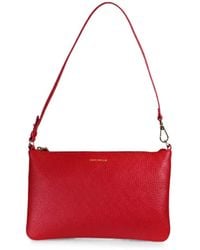 Coccinelle - Mini C-Easy Pebbled-Leather Shoulder Bag - Lyst
