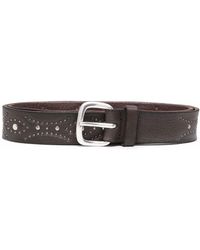 Orciani - Studded Leather Belt - Lyst