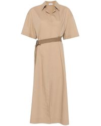 Brunello Cucinelli - Midi Dresses - Lyst