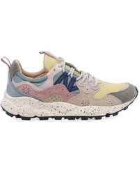 Flower Mountain - Yamano 3 Perforated Panelled Sneakers - Lyst