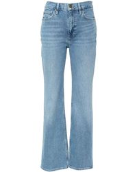 FRAME - The Pixie Slim-Fit-Jeans mit hohem Bund - Lyst