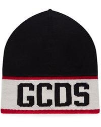 Gcds - Logo-Intarsia Beanie Hat - Lyst