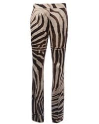 Giambattista Valli - Zebra Print Trouser - Lyst