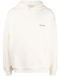 Buscemi - Logo-Plaque Cotton Hoodie - Lyst