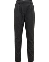 Herno - Pleated Trousers - Lyst