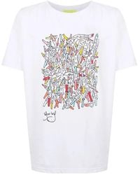 Amir Slama - Graphic-Print Cotton T-Shirt - Lyst