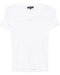 Barbara Bui - T-Shirt Côtelé À Détails De Clous - Lyst