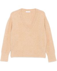 Majestic Filatures - V-Neck Long-Sleeve Sweater - Lyst