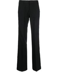 ERMANNO FIRENZE - Pressed-crease Tailored Straight-leg Trousers - Lyst