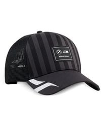PUMA - X Bmw M Motorsport Striped Mesh-Panel Cap - Lyst