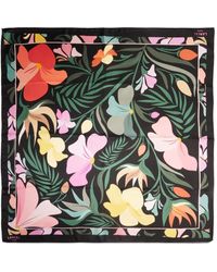 Lancel - Reve De Fleurs シルクスカーフ - Lyst