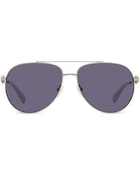 Longchamp - 178 Horsebit Pilot-Frame Sunglasses - Lyst