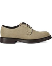 Doucal's - Lace-Up Suede Derby Shoes - Lyst