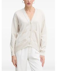 Sisley - Button-Up Cardigan - Lyst