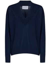 Kaos - V-Neck Wool Sweater - Lyst