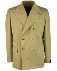 Gabriele Pasini - Peaked-Lapels Double-Breasted Blazer - Lyst