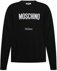 Moschino - Trui Met Milano-Logo - Lyst
