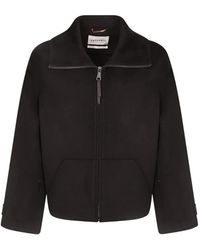 Amaranto - Zip-Up Button-Cuff Jacket - Lyst