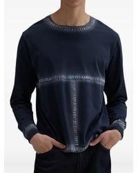 Eckhaus Latta - Lapped Long-Sleeve T-Shirt - Lyst