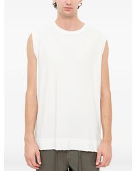 Andrea Ya'aqov - Raw-Edge Panelled T-Shirt - Lyst