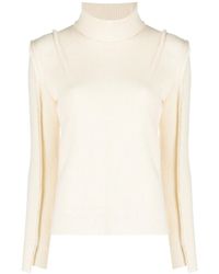 R13 - Roll-Neck Ribbed-Knit Jumper - Lyst