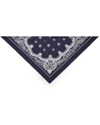 Tory Burch - Beaded Bandana Triangle Scarf - Lyst
