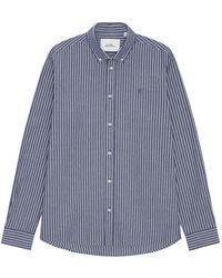 Les Deux - Striped Button-Down Shirt - Lyst