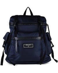 Jimmy Choo - Wixon Logo-Plaque Backpack - Lyst