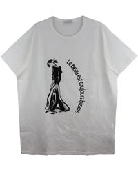 Yohji Yamamoto - Logo-Print T-Shirt - Lyst