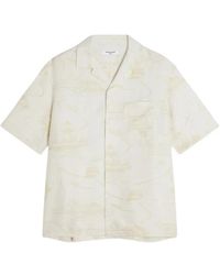 Maison Kitsuné - Parisian Map Resort Shirt - Lyst