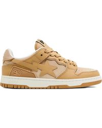 A Bathing Ape - Sk8 Sta Panelled Low-Top Trainers - Lyst