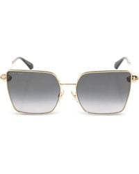 Etro - Geometric-Frame Gradient-Lens Sunglasses - Lyst